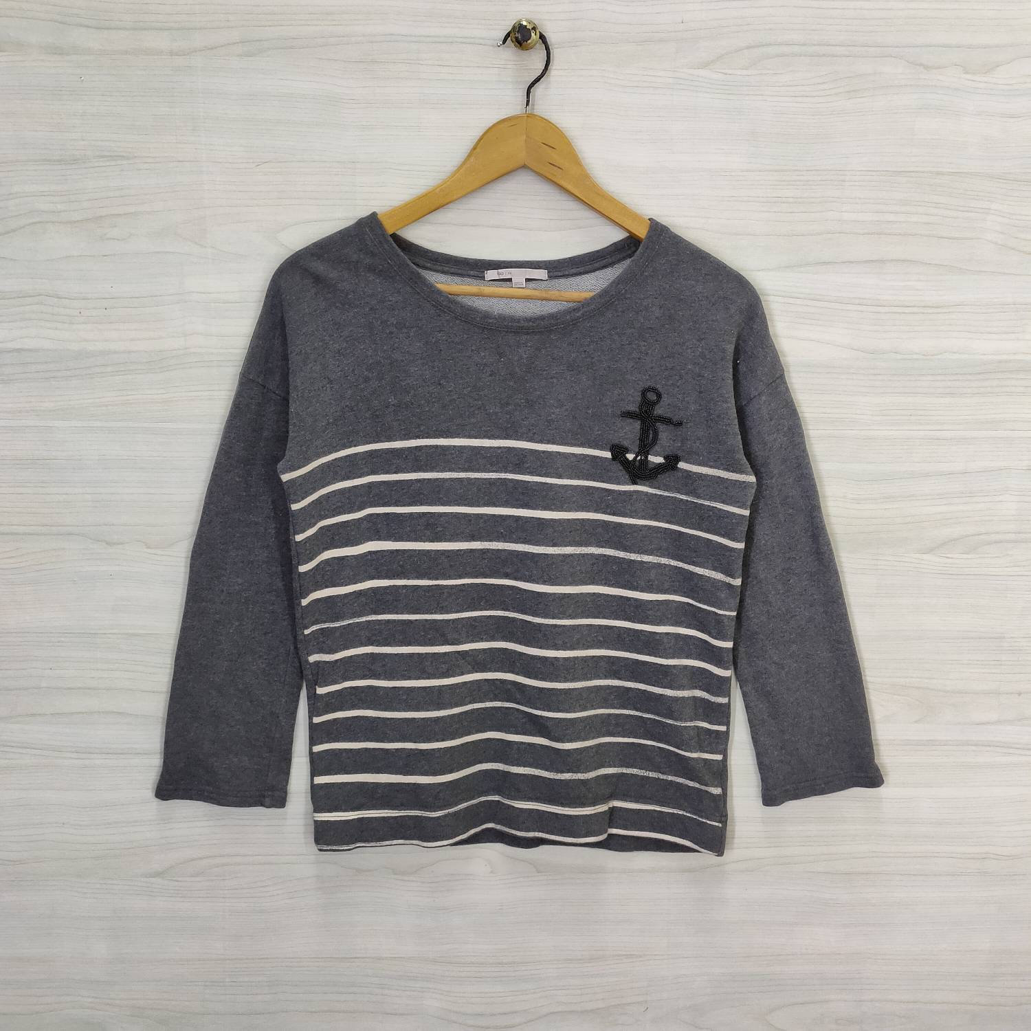 Gap Sweatshirt Vintage Gap Anchor Sweater Jumper Pullover Womens Size XS