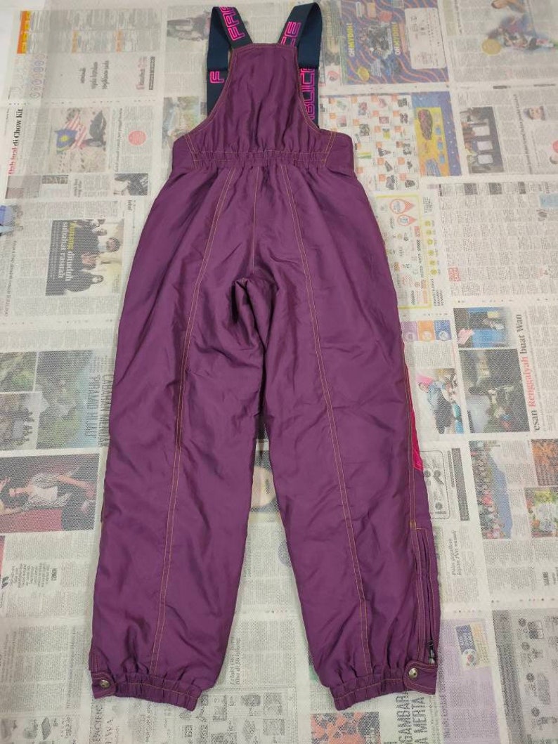 FABLICE Snow Pants Winter Suit Skiing Jumpsuit Overall - Etsy