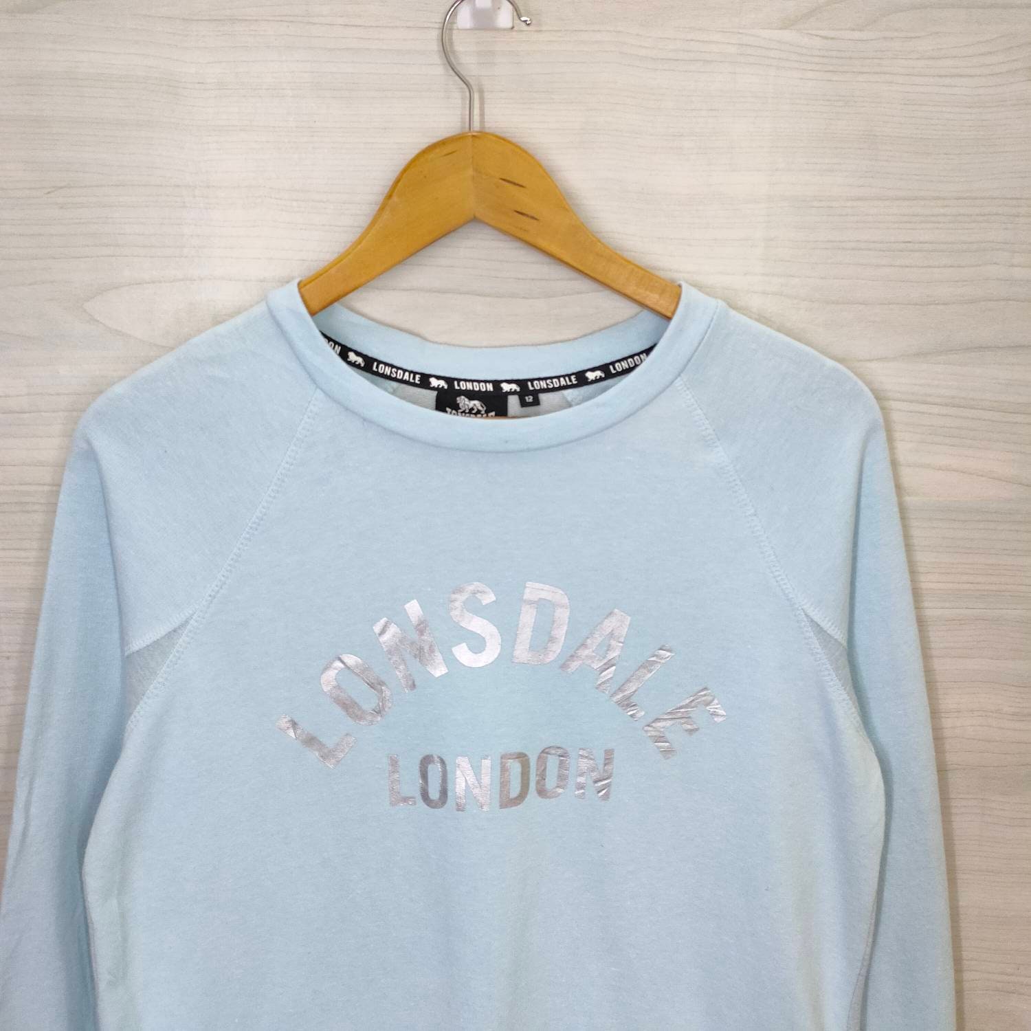 Sweat Lonsdale Femme Noir Taille 8 - Coton Doux Et Confortable D'occasion