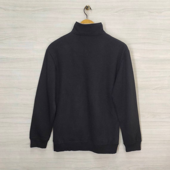 First Down Sweater Quarter Zip Medium Vintage Fir… - image 3