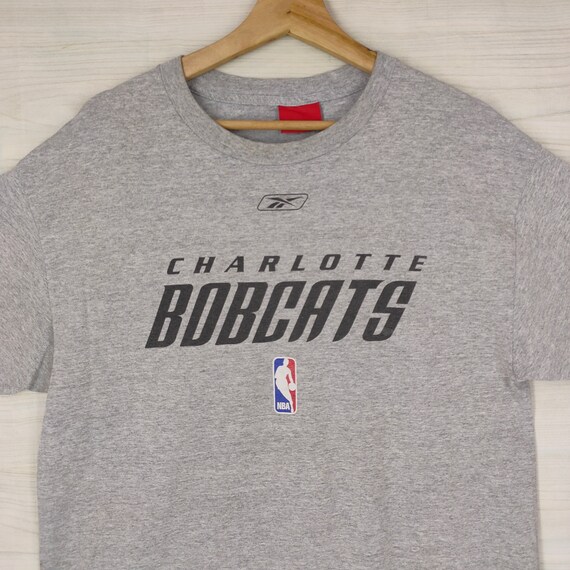 Y2K Charlotte Bobcats Tshirt Medium Vintage Reebo… - image 4