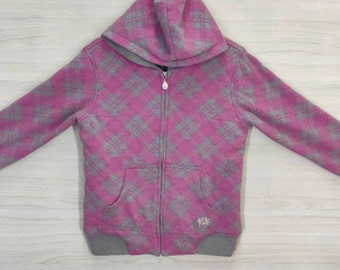 Felpa con cappuccio Volcom, piccola, vintage, con cerniera Volcom