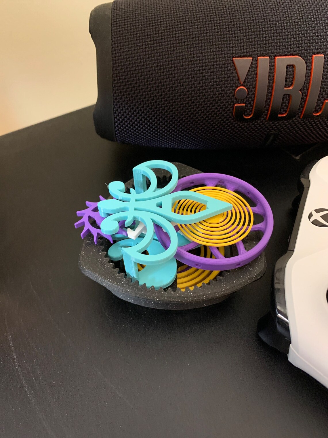 3D Printed Escapement Desk Toy Tourbillon Watch Mechanism Etsy