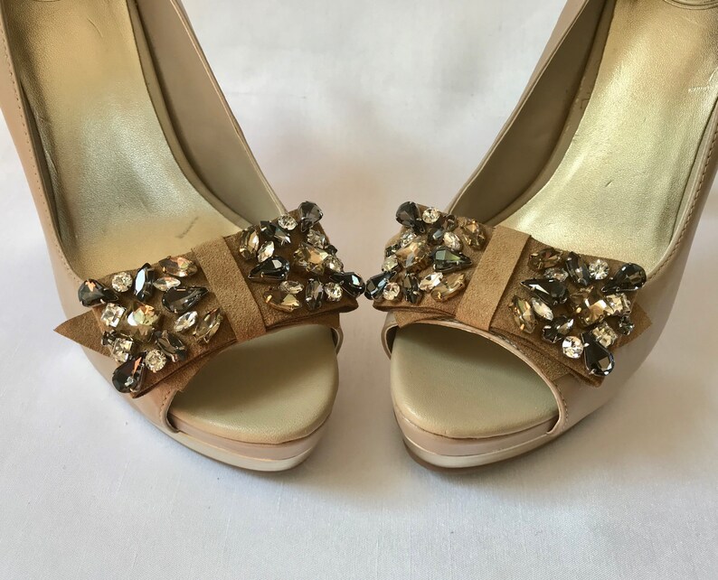 Adorn Suede Shoe Clips