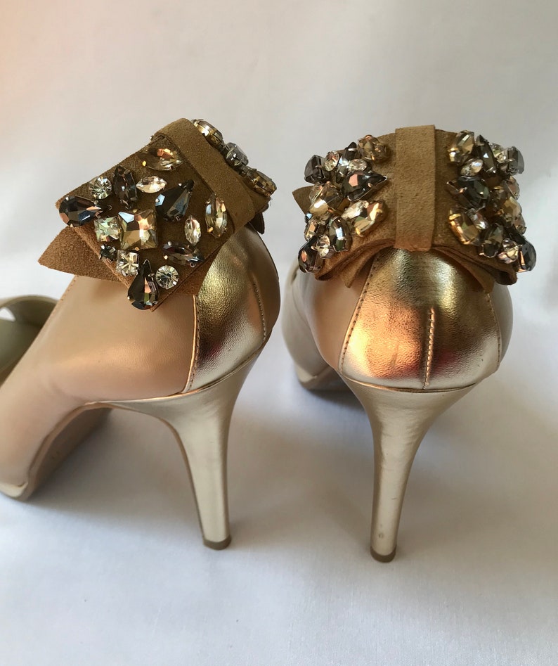 Adorn Suede Shoe Clips