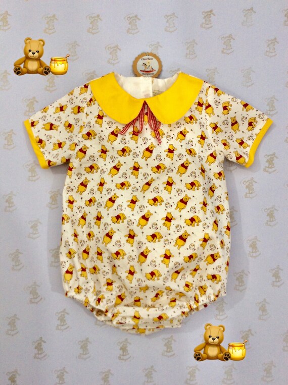 pooh bear baby boy clothes