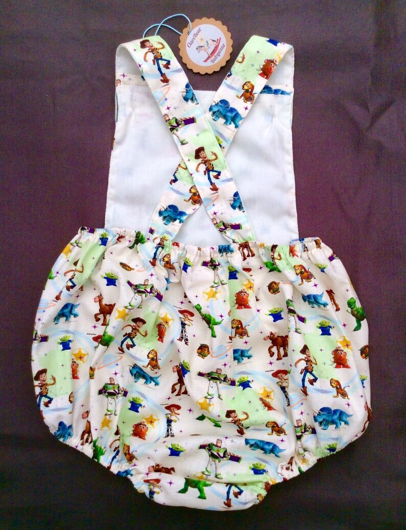 Toy Story Romper 04y Character Clothing Handmade Baby Etsy UK