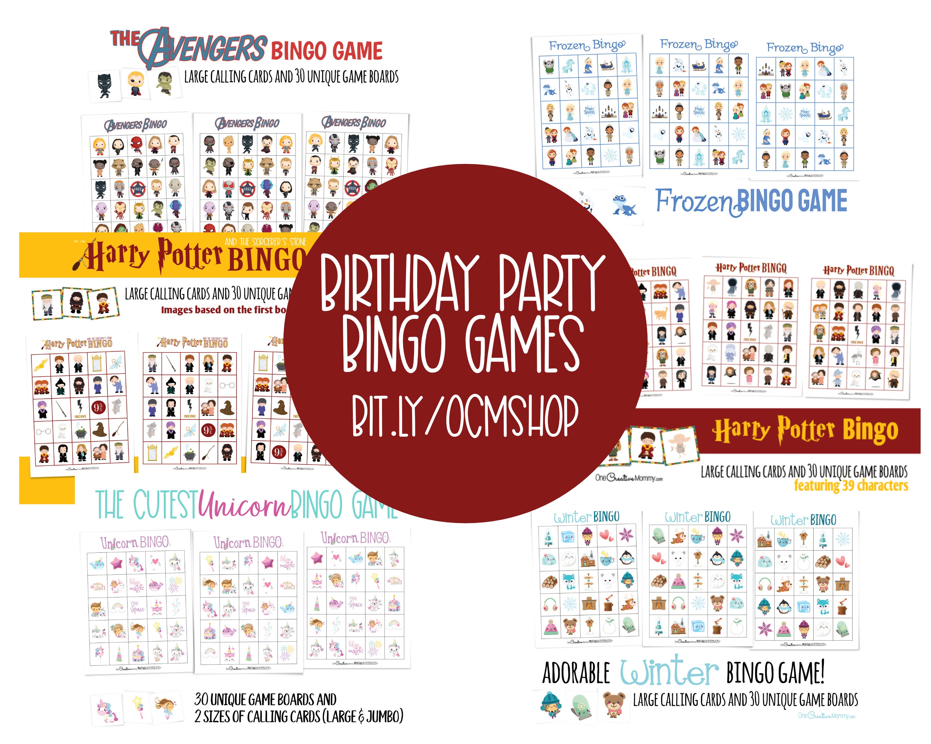 Thanksgiving Bingo Game Etsy