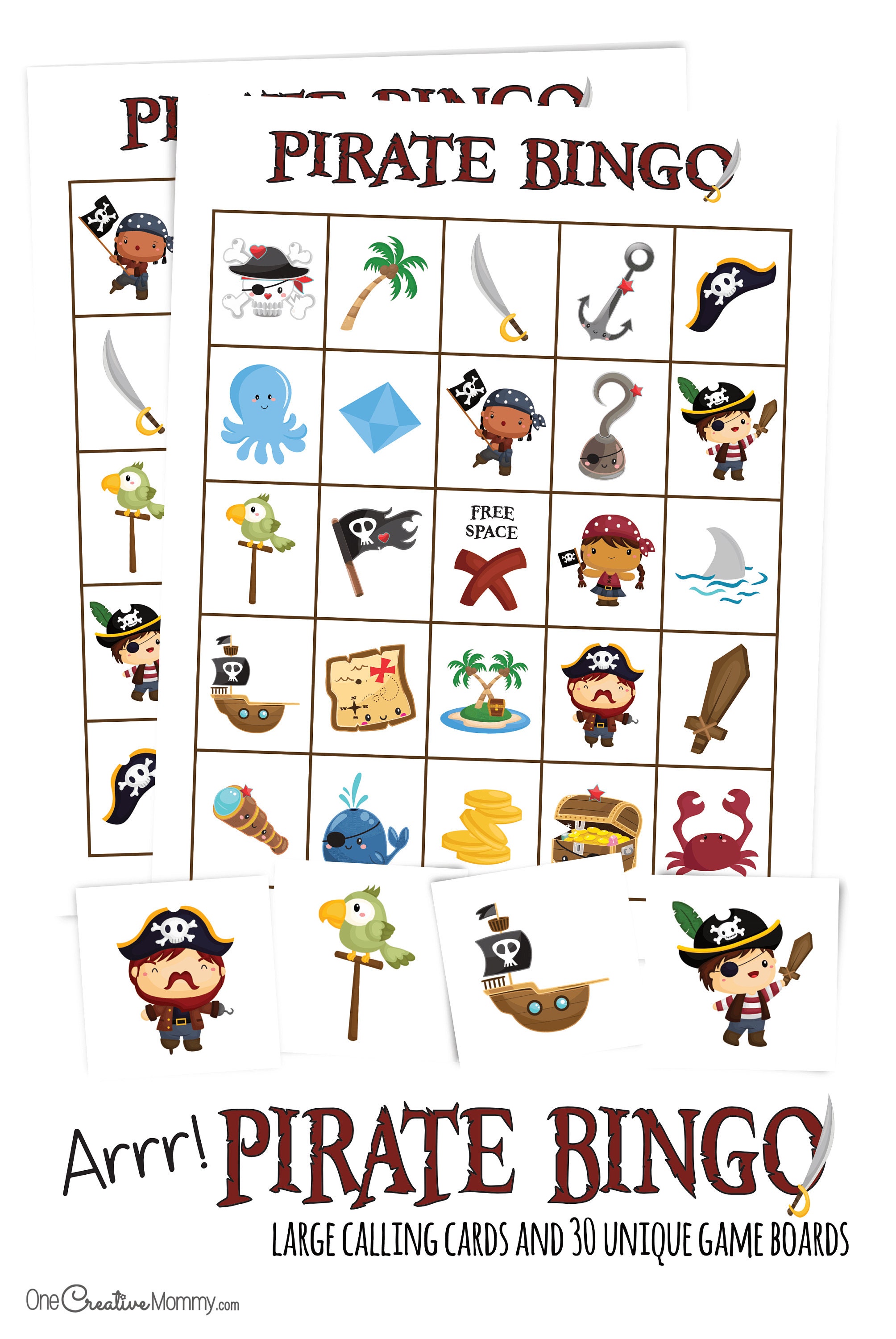 Pirate Bingo Free Printable