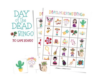 Day of the Dead Bingo / Dia De Los Muertos Bingo