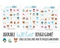 Winter Bingo Game