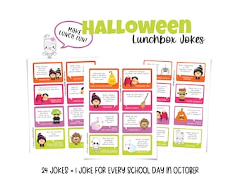Halloween Lunchbox Jokes