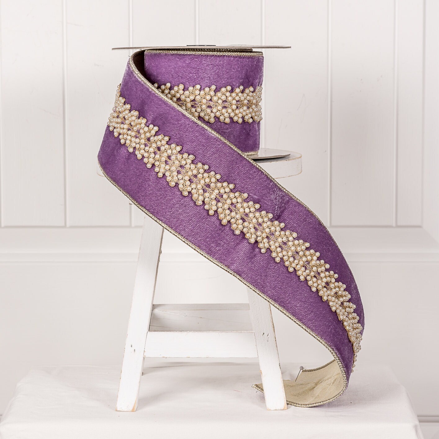 Farrisilk Royal Pearl Vine 4 Ribbon - Etsy