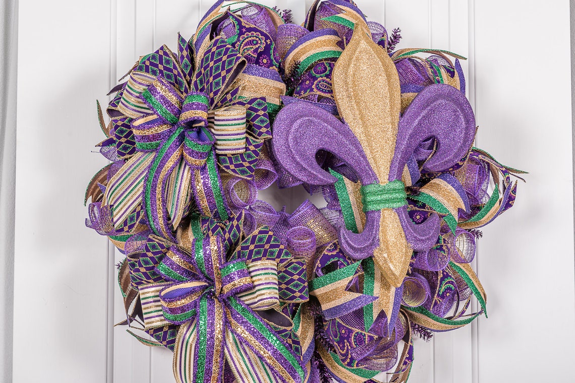 mardi gras front door mat