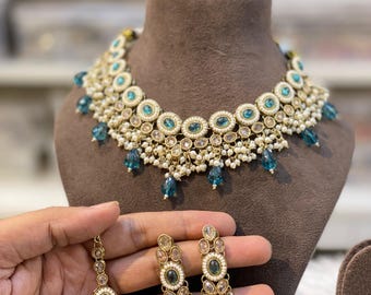 Exquisite Polki Choker Sets | Handcrafted Indian Bridal & Party Wear Jewellery