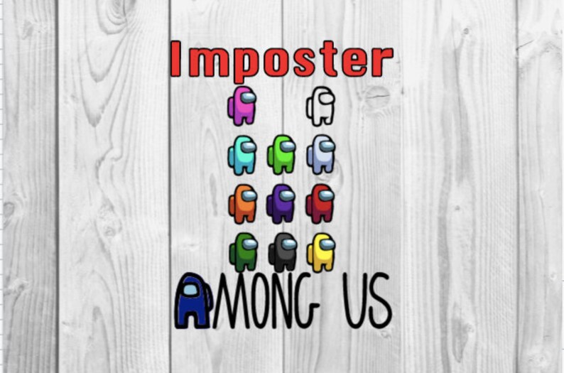 Download Among Us Crew Imposter SVG | Etsy