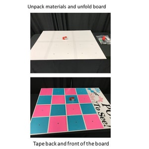 Gender Reveal Poster Board Game Kit image 2