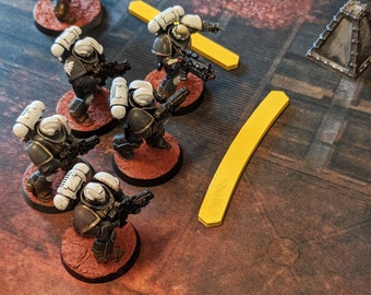 Zestaw znaczników rozmieszczenia Wargaming – drukowany w 3D