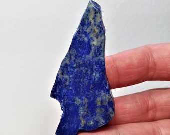 Lapis Lazuli, polished specimen, Greek mineral, healing stone, blue gift