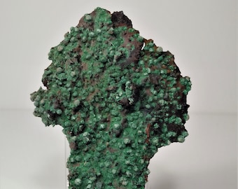 アズライトとマラカイト、ギリシャの鉱物、青い贈り物、原石、黄色い石