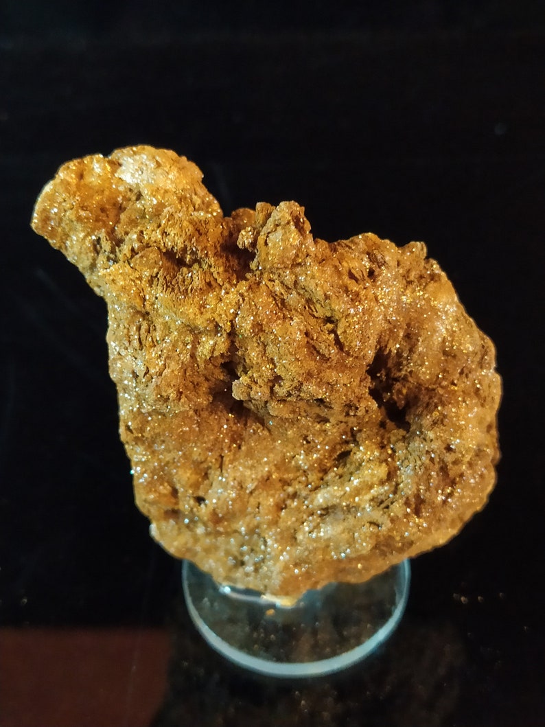 Jarosite golden color rare sample Creek minerals gold gifts surprise gift magic gold energy minerals golden power