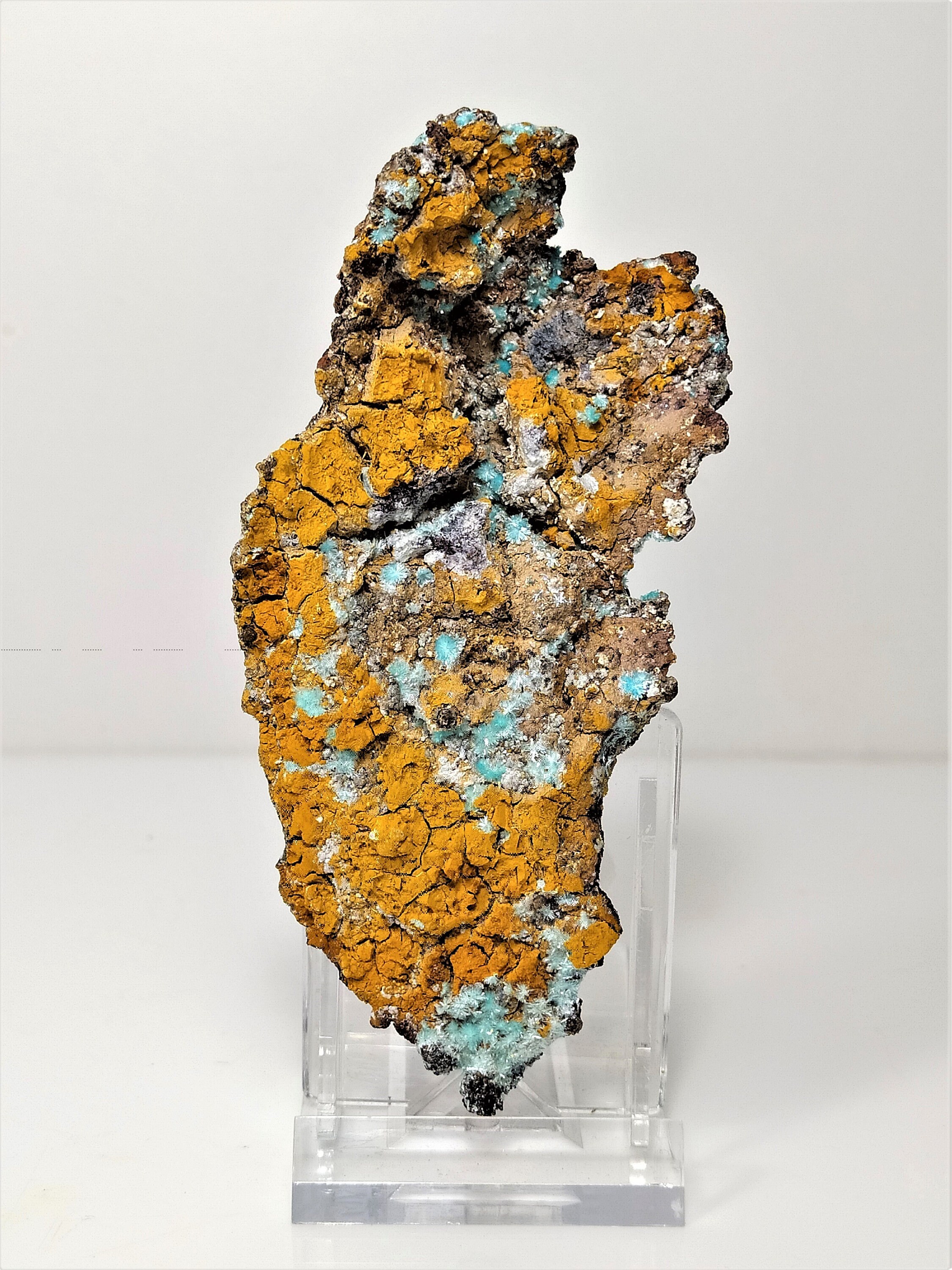 Aurichalcite crystals cluster Rare Clear Minerals  Aurichalcite Natural Raw  Aurichalcite Point Raw  Energy Quartz Cluster Healing Stone