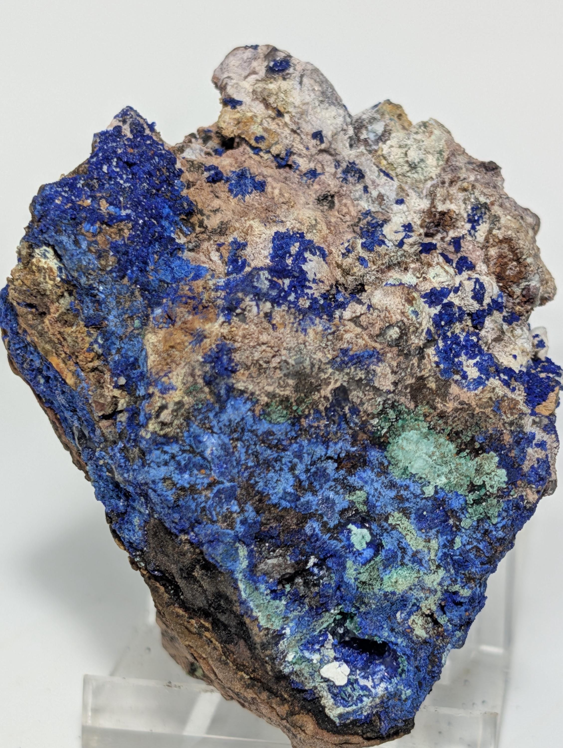 アズライト マラカイト標本、ギリシャの鉱物、天然岩石。 - Etsy 日本