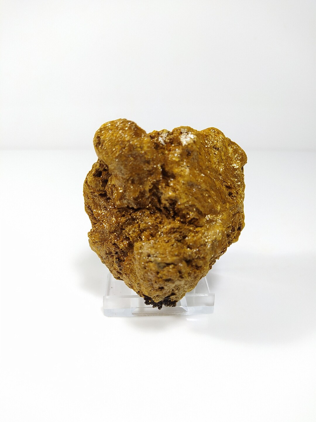 Golden Specimen Jarosite Greek Minerals Rare Gold Gifts Etsy