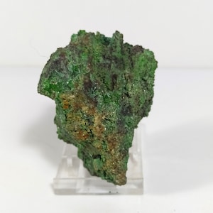 Espécimen de conicalcita, mineral raro griego, regalos verdes, cristal crudo, piedra curativa