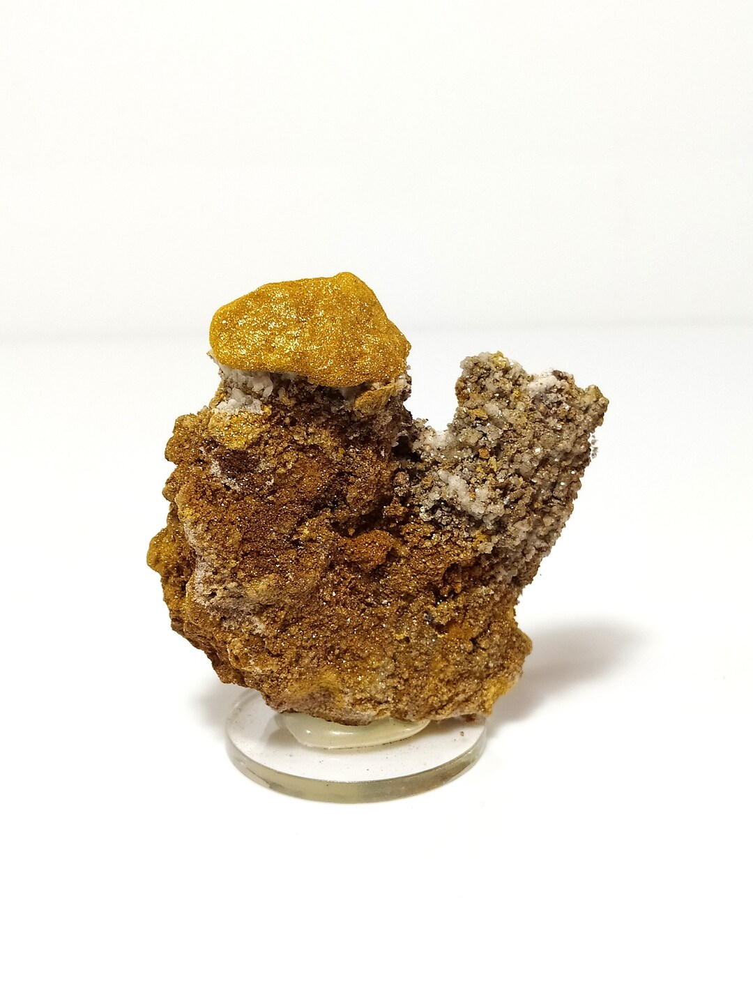 Jarosite Golden Specimen Greek Minerals Gold Gifts Etsy