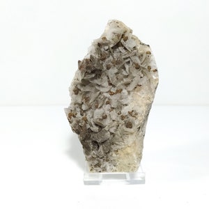 Calcite e calcopirite minerale greco cristallo grezzo pietra curativa regali bianchi