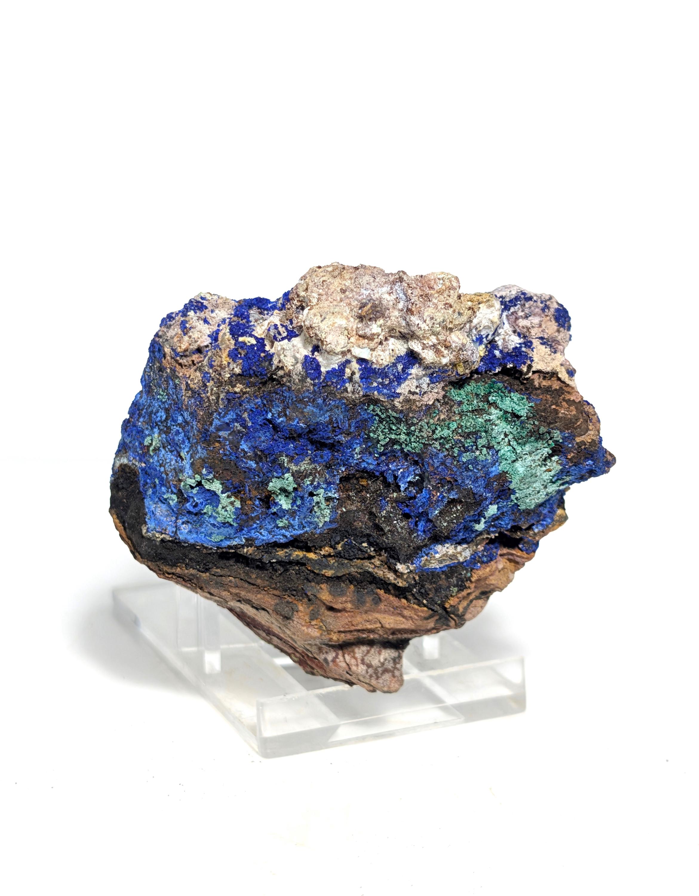 アジェロマラカイト！アズライとマラカイトぎ混ざった石！すごーい