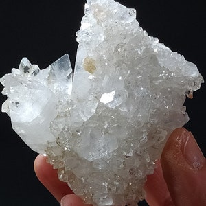 Hoogwaardig apofyllietkristal uit Sauda Mine, Jalgaon Dist., Maharashtra, India;