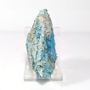 Devillinsk mineralprov, rå turkoskristall, Lavrion Grekland.