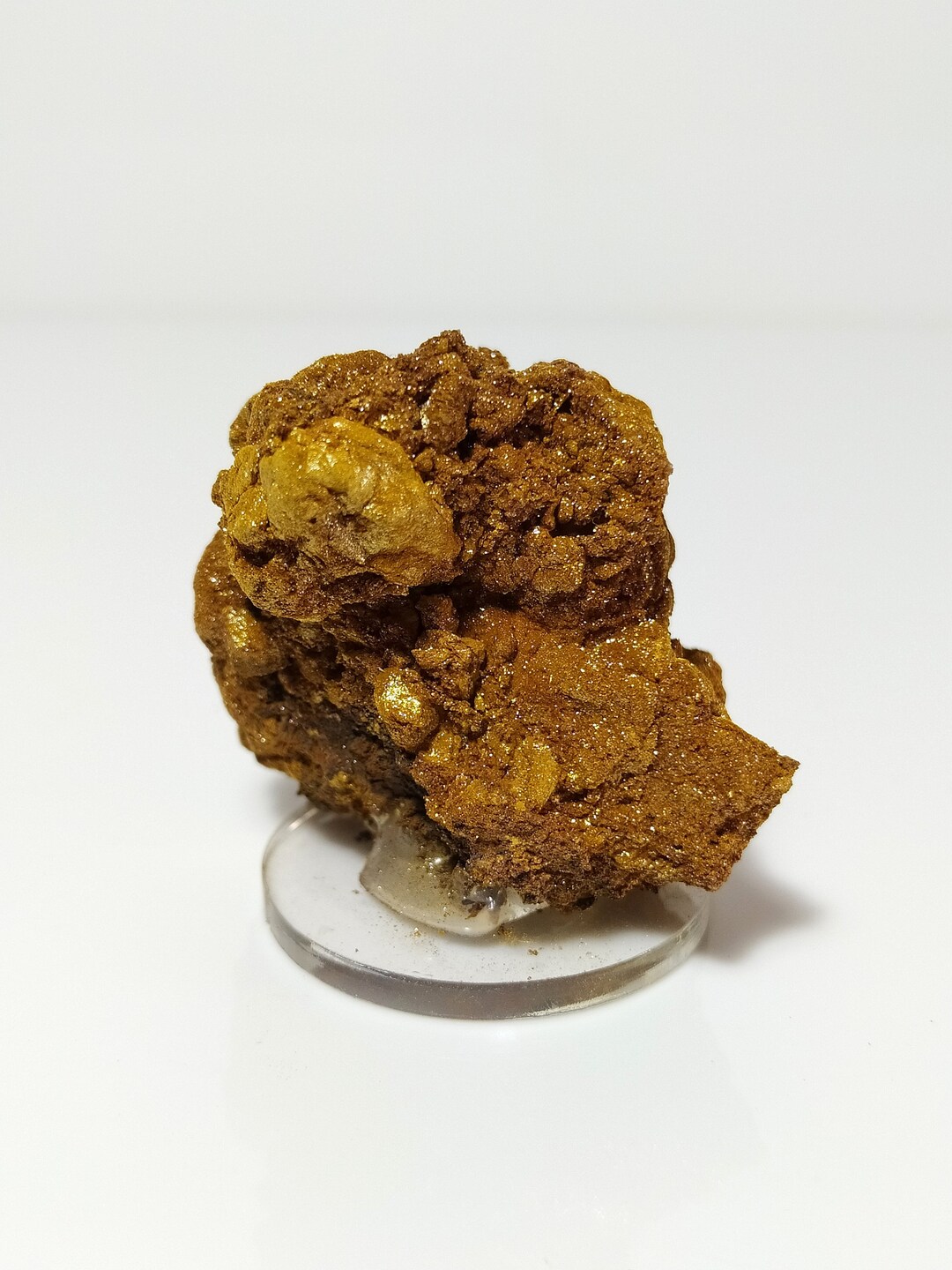 Jarosite Golden Specimen Greek Minerals Gold Gifts Etsy