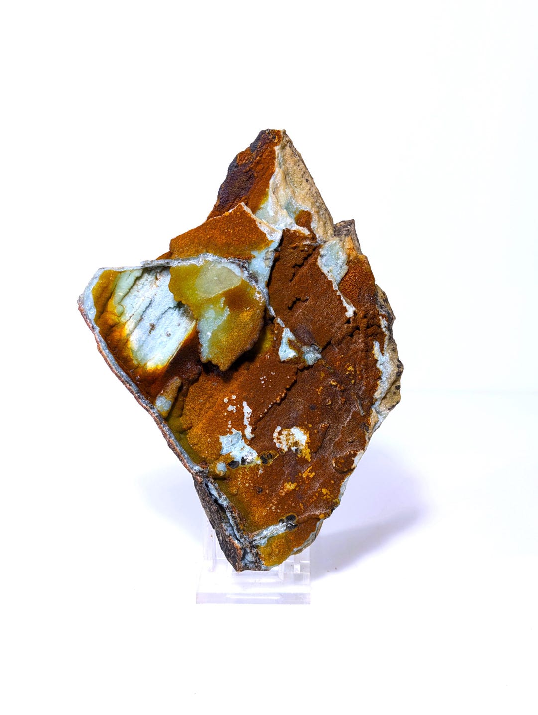 Vintage Smithsonite Mineral Specimen, Manganese Limonite Rocks, Greek ...