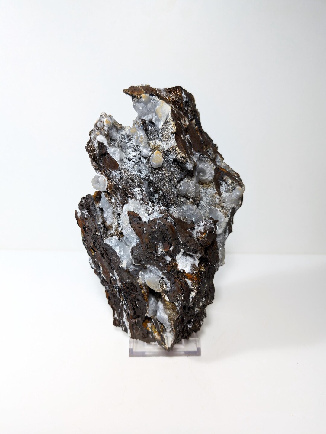 Museum Size Silver Smithsonite Specimen, Greek Mineral Collectible. - Etsy