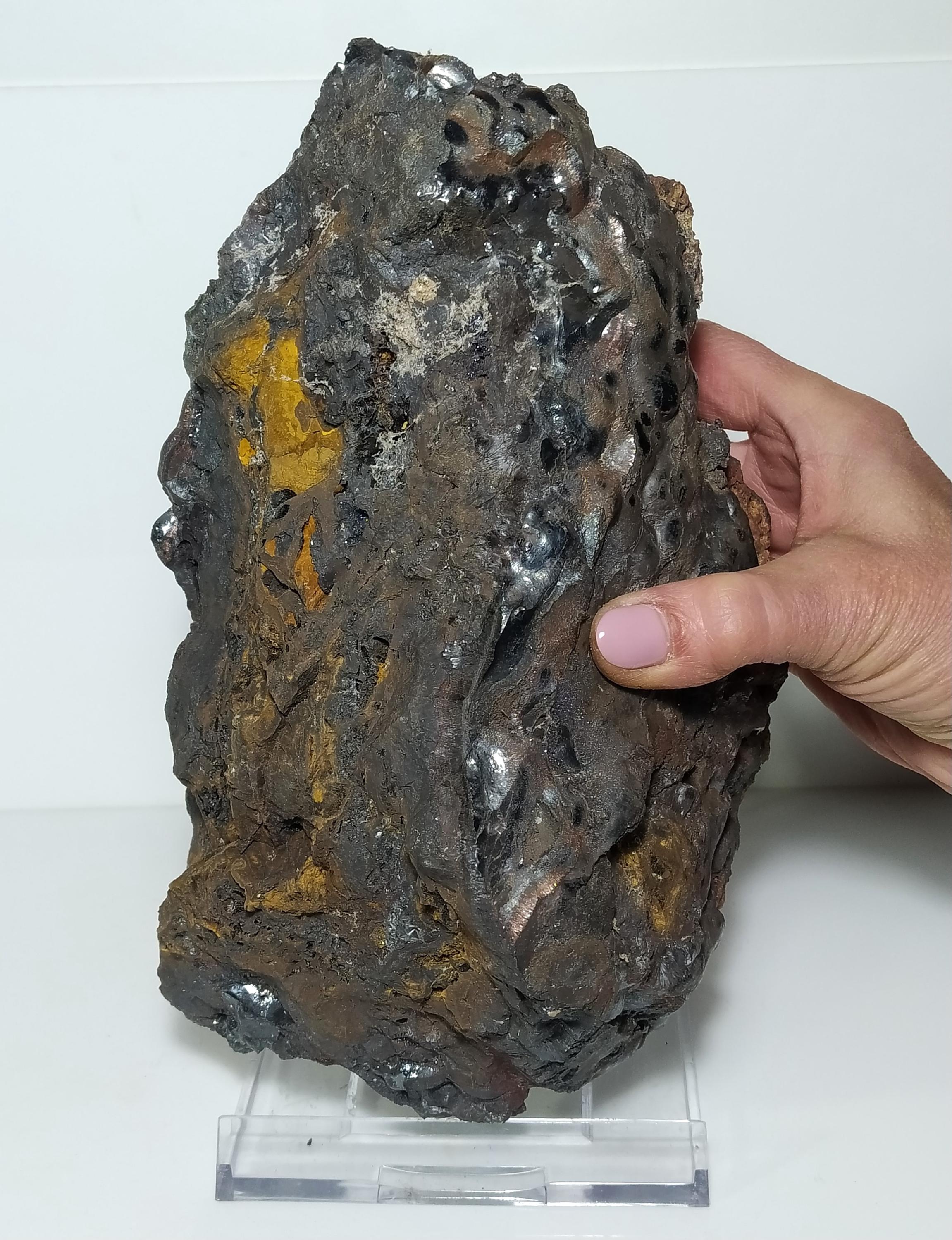 大型ヘマタイト結晶博物館標本、原石鉱物収集品 - Etsy 日本