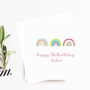 carte postale pour elle | carte d'anniversaire | Anniversaire d'enfants | carte de fête pour enfants | Personnalisé | carte personnalisée | Cadeau personnalisé | Carte pour enfants |