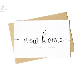 Neues Haus-Karte | Neue Start | Home-Karte | Neue Adresse | Start | Grußkarte | Blanko Notiz | Notizen | Blanko Karten | Leere Karte | Nur zu sagen |