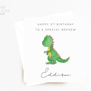 Tarjeta de cumpleaños personalizada / Tarjeta para hijo / Tarjeta para sobrino / Tarjeta para nieto / Tarjeta personalizada / Tarjeta para él / Regalo para él / Tarjeta de cumpleaños / Tarjeta
