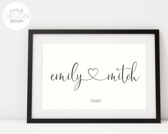 Personalised Wedding Gift | Personalised Engagement Gift | Personalised Anniversary Gift | Gift for the Couple | Mr and Mrs Gift | Mr and Mr