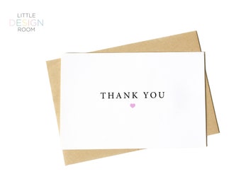 Thank You Card | Thank You | Thanks | Card | Thank You Cards | Pack of 10 | Individual Cards | Personalised Cards | Personal | Bespoke