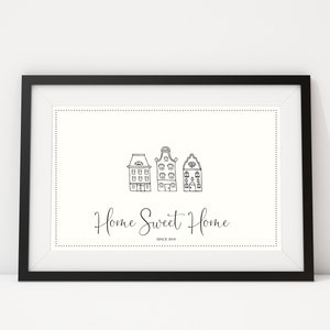 Nova casa | Casa Nova | Presente de casa | Decoração de casa | Impressão personalizada | Presente personalizado | Decoração Personalizada | Lembrança | Casa Presente |