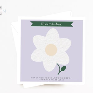 Lerarenkaart | Bedankkaart leraar | Gepersonaliseerde lerarenkaart | Kaart einde termijn | Kwekerijkaart | Bedankkaart voor kinderkamer | Gepersonaliseerd