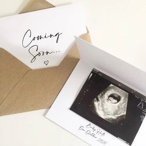 Coming Soon | Baby Announcement | Gender Reveal | New Baby Card | New Baby Surprise | New Baby | Expecting | Pregnancy Announcement |