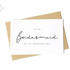 Tarjeta del día de la boda / Tarjeta de dama de honor / Tarjeta de la madre de la novia / Tarjeta del padre de la novia / Tarjeta del ministro de salud / Tarjetas de agradecimiento / Tarjeta de agradecimiento de boda