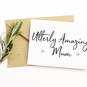 Muttertag | Muttertagskarte | Muttertag | Mutter-Tages-Karte | Muttertagsgeschenk | Mama | Mumie | Nan | Oma | Bemuttern Sonntag | Mama