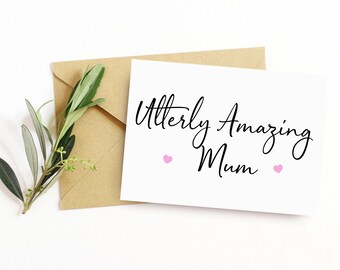 Muttertag | Muttertagskarte | Muttertag | Mutter-Tages-Karte | Muttertagsgeschenk | Mama | Mumie | Nan | Oma | Bemuttern Sonntag | Mama