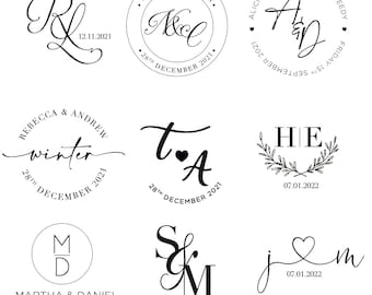 Wedding Invite Wedding Invites Wedding Logo Wedding - Etsy